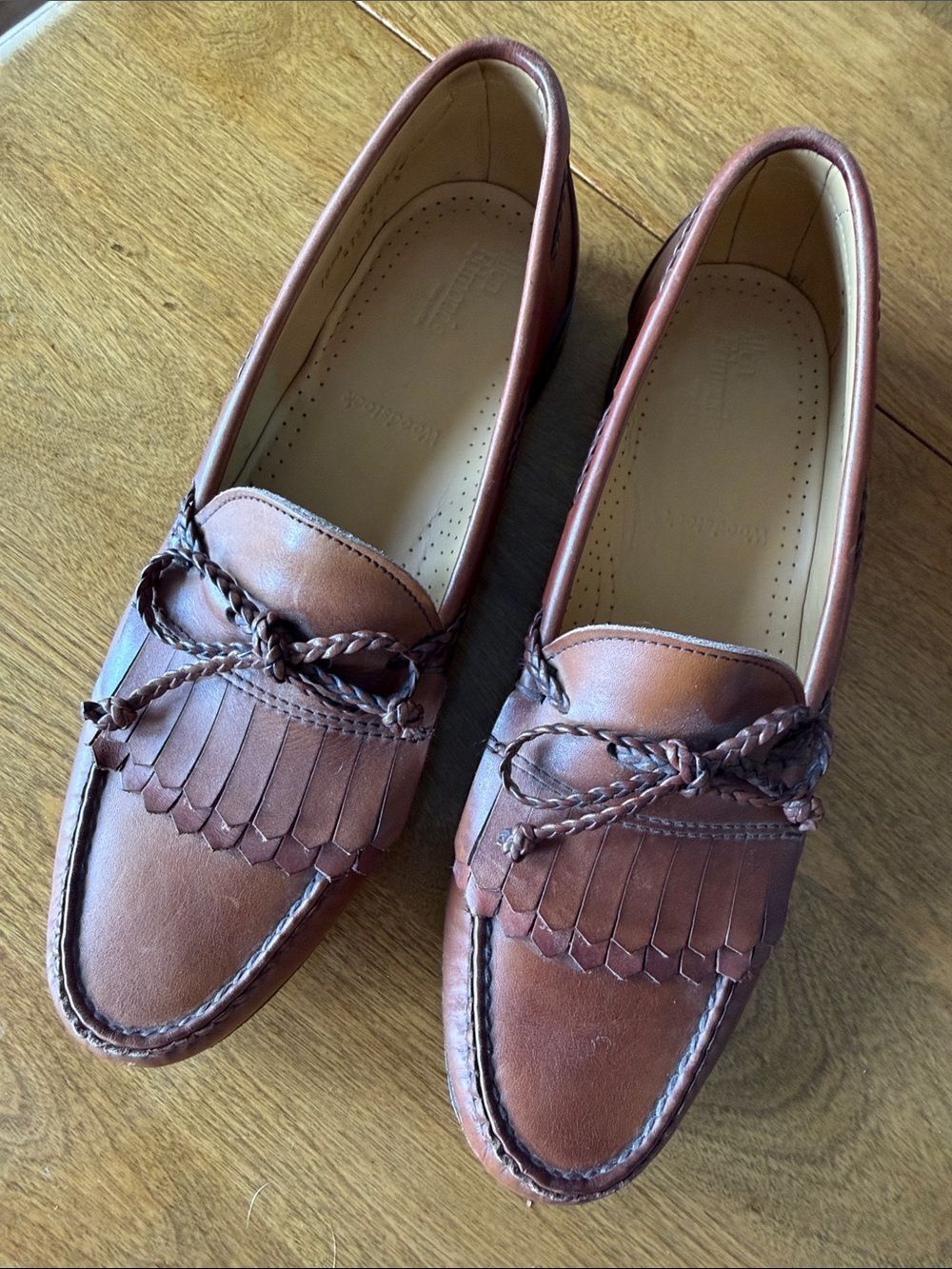 Allen Edmonds Woodstock Kiltie Tie Loafers